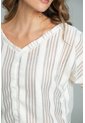 Blusa Korea Blanco Ragged Pf11113213 de Ragged