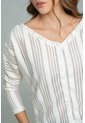 Blusa Korea Blanco Ragged Pf11113213 de Ragged
