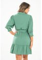 Vestido Corto Sally Verde Ragged Pf31511408 de Ragged
