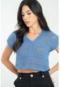 Blusa Tejida Azul Ragged Pf11112873 de Ragged