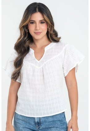 Blusa Marruecos Blanco Ragged Pf31113683