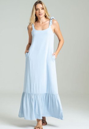 Vestido Charleston Azul Ragged Pf11511263