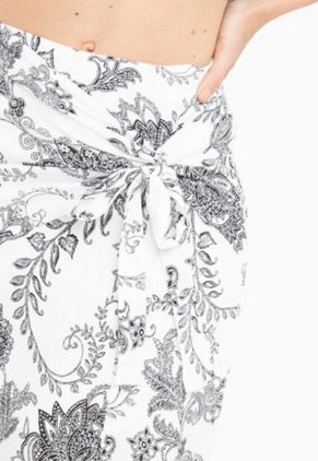 Falda Grecia Blanco Ragged Pf11320453