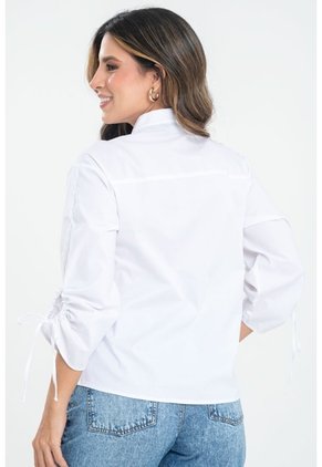 Camisa Ghinny Blanco Ragged Pf31113682