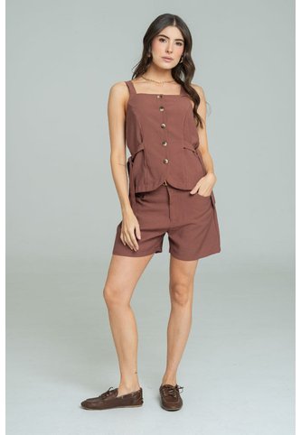 Short Embher Café Ragged Pf12340028 Ragged