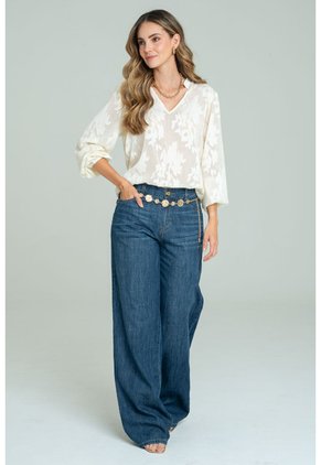 Blusa Antartica Blanco Ragged Pf12110889