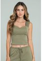 Blusa Amdre Verde Ragged Pf11113186 de Ragged