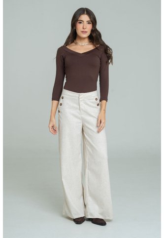 Pantalon Lhotann Beige Ragged Pf12310441 Ragged
