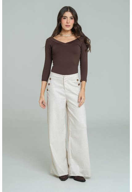 Pantalon Lhotann Beige Ragged Pf12310441