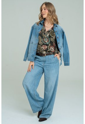 Blusa Mhirza Negro Ragged Pf11113224