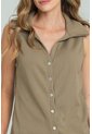Top Polo Sisa Mila Verde Ragged Pf11121198 de Ragged