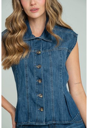 Camisa Austin Azul Ragged Pf21110040