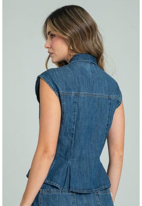 Camisa Austin Azul Ragged Pf21110040