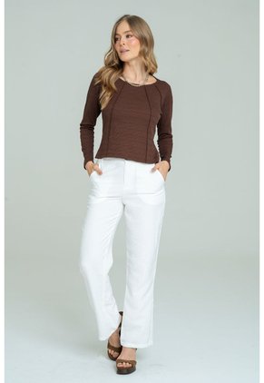 Pantalon Darsha Blanco Ragged Pf12310447
