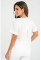 Blusa Lhotann Blanco Ragged Pf31113718 de Ragged