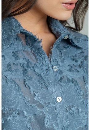 Camisa Boreal Azul Ragged Pf12110888