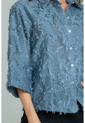 Camisa Boreal Azul Ragged Pf12110888