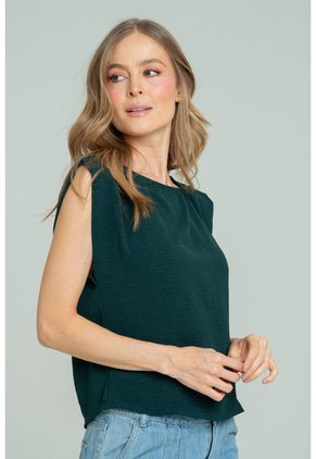 Blusa Jordana Verde Ragged Pf17110063