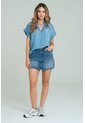 Falda Short Malaga Azul Ragged Pf21340013 de Ragged