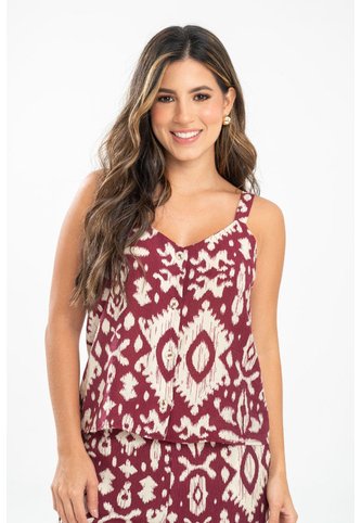 Blusa Mallorca Rojo Ragged Pf31113702 Ragged