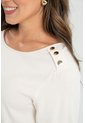 Blusa Nikolhe Blanco Ragged Pf32111345 de Ragged