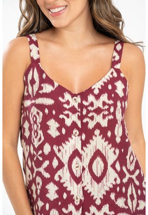 Blusa Mallorca Rojo Ragged Pf31113702
