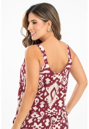 Blusa Mallorca Rojo Ragged Pf31113702