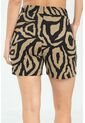 Short Animal Print Negro Ragged Pf11340152 de Ragged