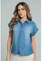 Camisa Zoe Azul Ragged Pf21110034 de Ragged