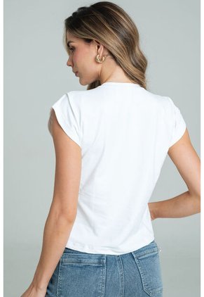 Top Mucura Blanco Ragged Pf13120728