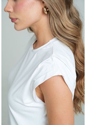 Top Mucura Blanco Ragged Pf13120728