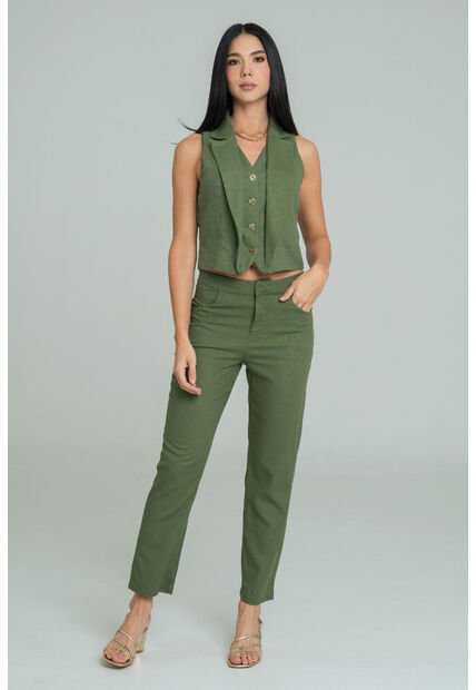 Pantalon Uskoa Verde Ragged Pf12310433