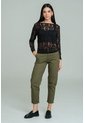 Pantalon Chino Verde Ragged Pf11310893 de Ragged