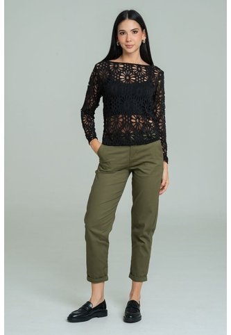 Pantalon Chino Verde Ragged Pf11310893 Ragged