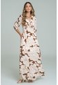 Vestido Malaga Café Ragged Pf11511473 de Ragged