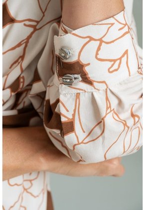 Vestido Malaga Café Ragged Pf11511473