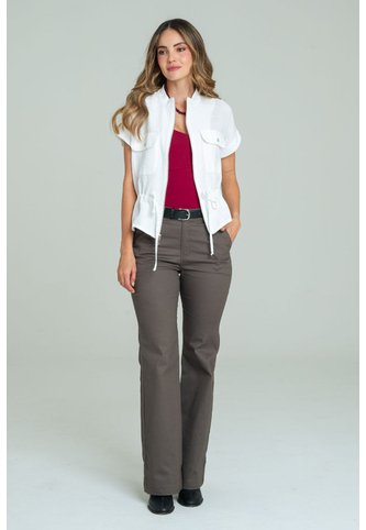 Pantalon Rhivka Gris Ragged Pf11310957 Ragged