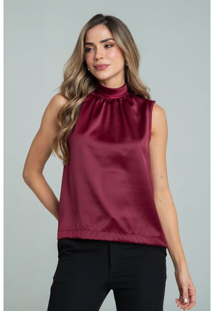 Blusa Nhievia Rojo Ragged Pf12110883