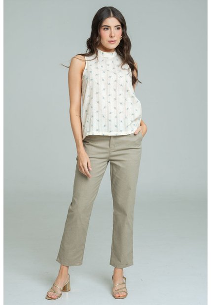 Pantalon Candida Café Ragged Pf12310448