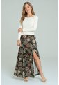 Falda Sevilla Negro Ragged Pf11320536 de Ragged