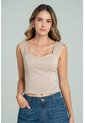 Blusa Amdre Beige Ragged Pf11113186 de Ragged