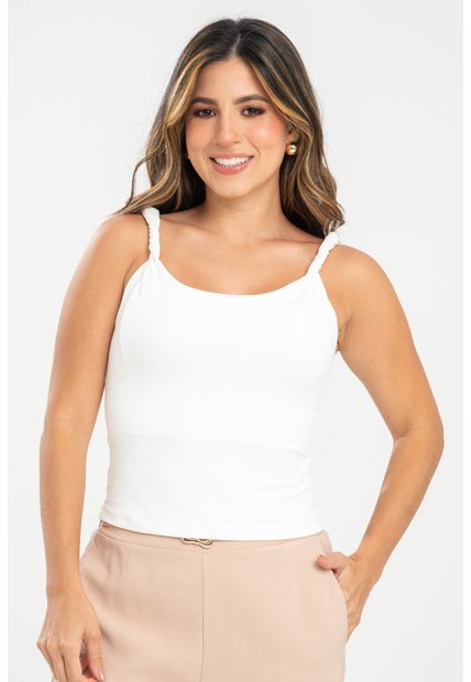 Top Boph Blanco Ragged Pf31122384