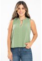 Blusa Rohet Verde Ragged Pf32111343 de Ragged