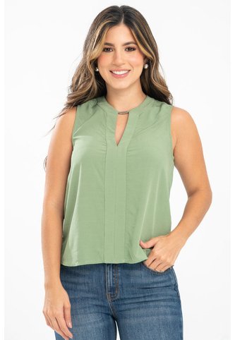 Blusa Rohet Verde Ragged Pf32111343 Ragged