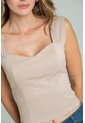 Blusa Amdre Beige Ragged Pf11113186 de Ragged