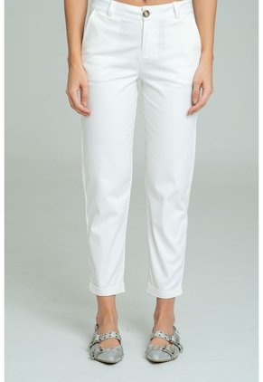 Pantalon Chino Blanco Ragged Pf11310893