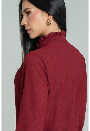 Camisa Ylenhia Rojo Ragged Pf12110882