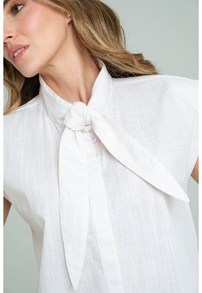 Blusa Cynhara Beige Ragged Pf11113230
