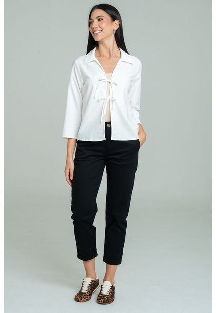 Pantalon Chino Negro Ragged Pf11310893