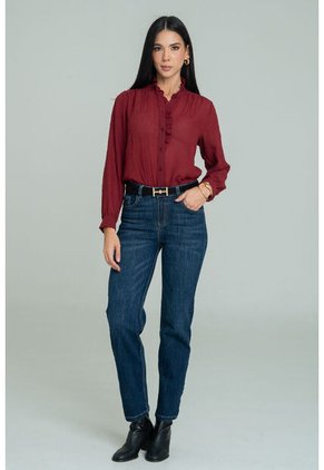 Camisa Ylenhia Rojo Ragged Pf12110882